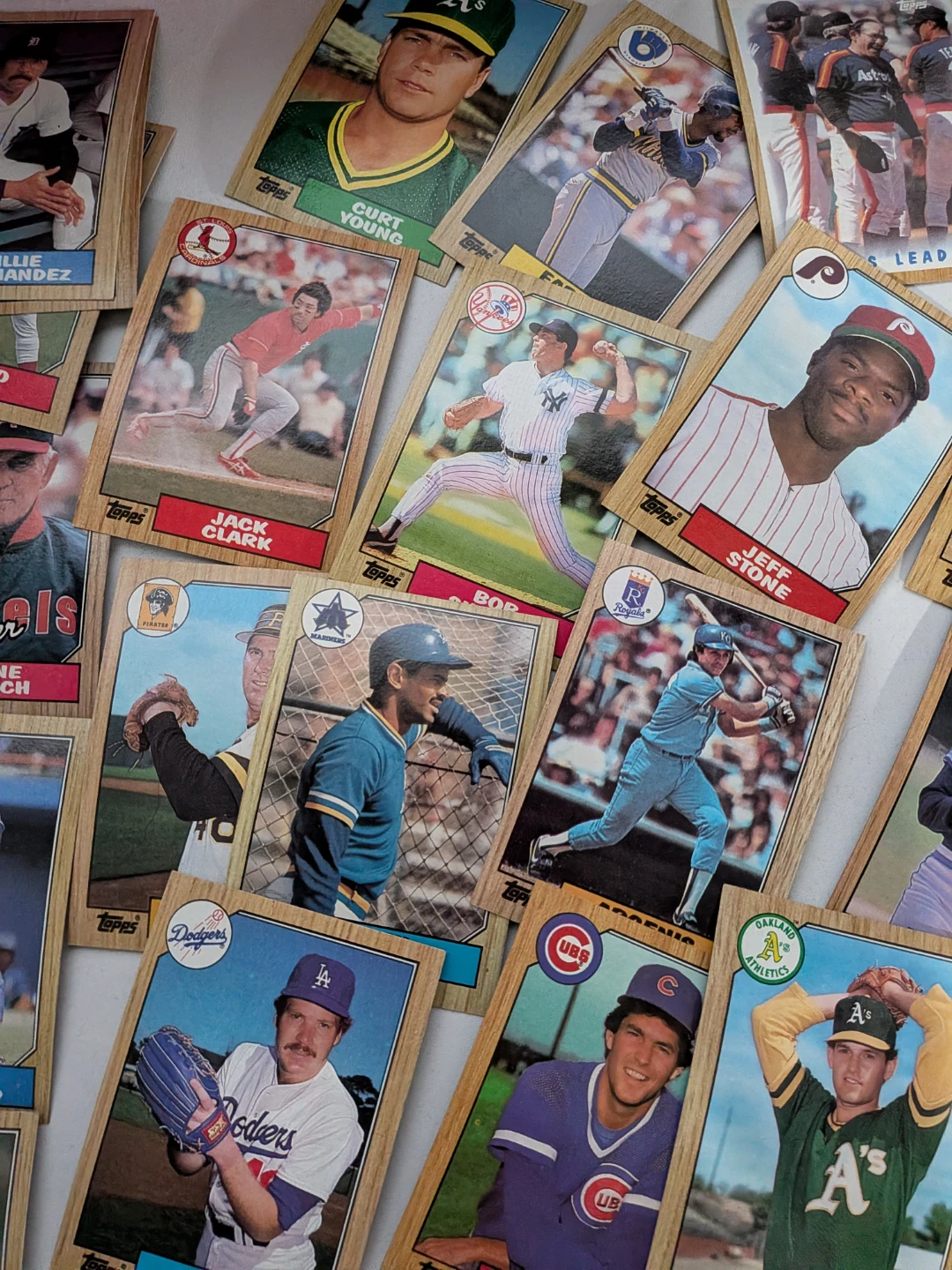 Collection of Topps Baseball Cards - photo 4