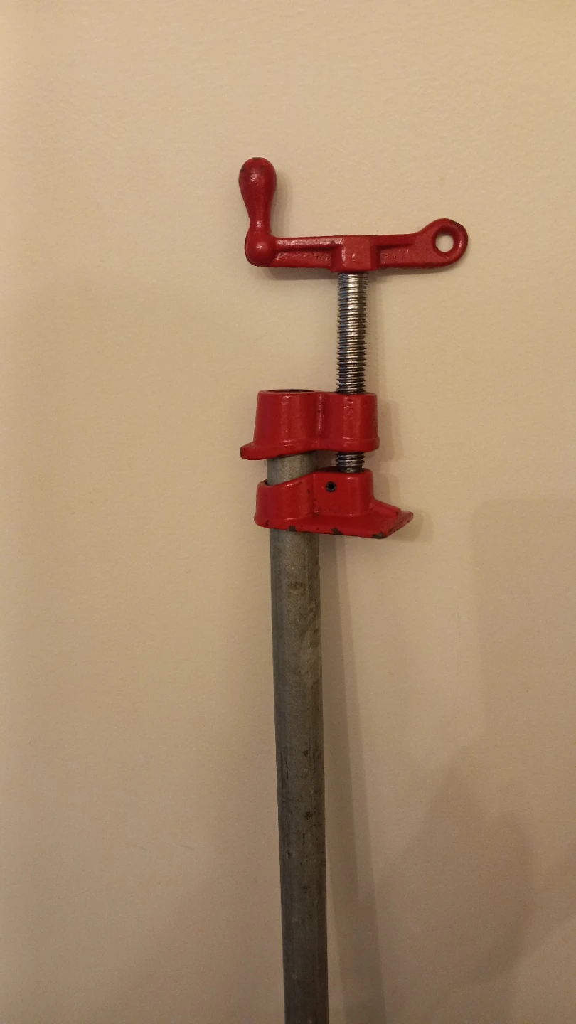 Red Pipe Clamp