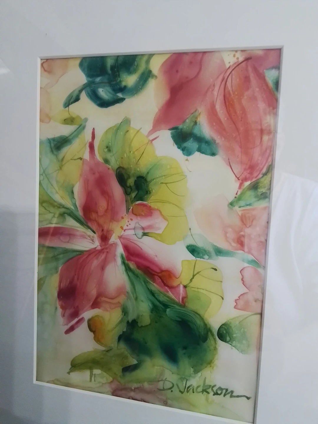 Watercolor Painting "Floral Abstract" by Domenica Jackson - photo 2