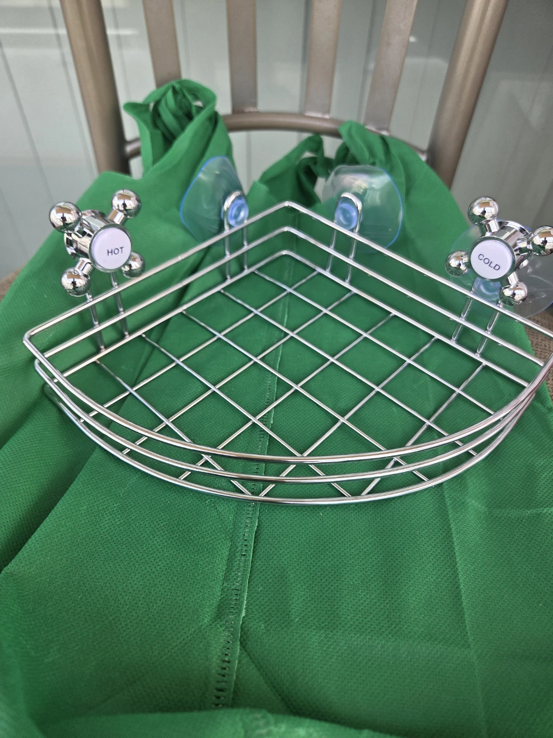 Corner Shower Caddy with Suction Cups - photo 5