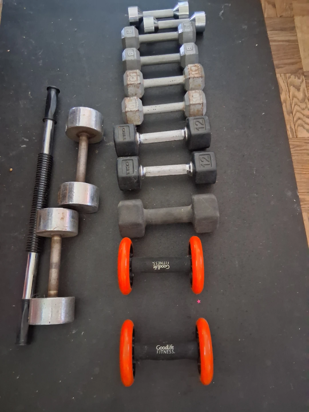 Assorted Dumbbells