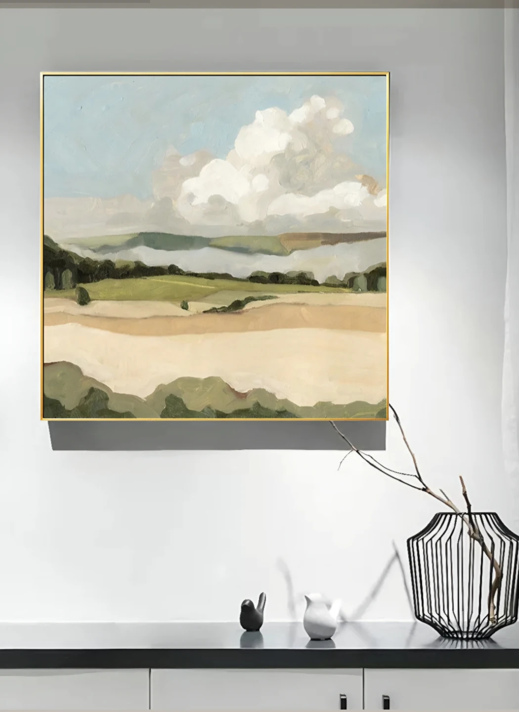 36x36 Wrapped Canvas Painting Print