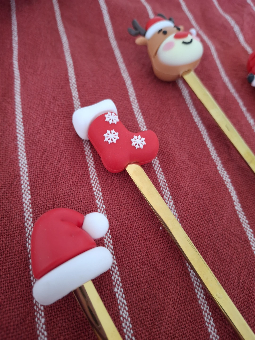 Set of 6 Christmas Themed Spoons - photo 2