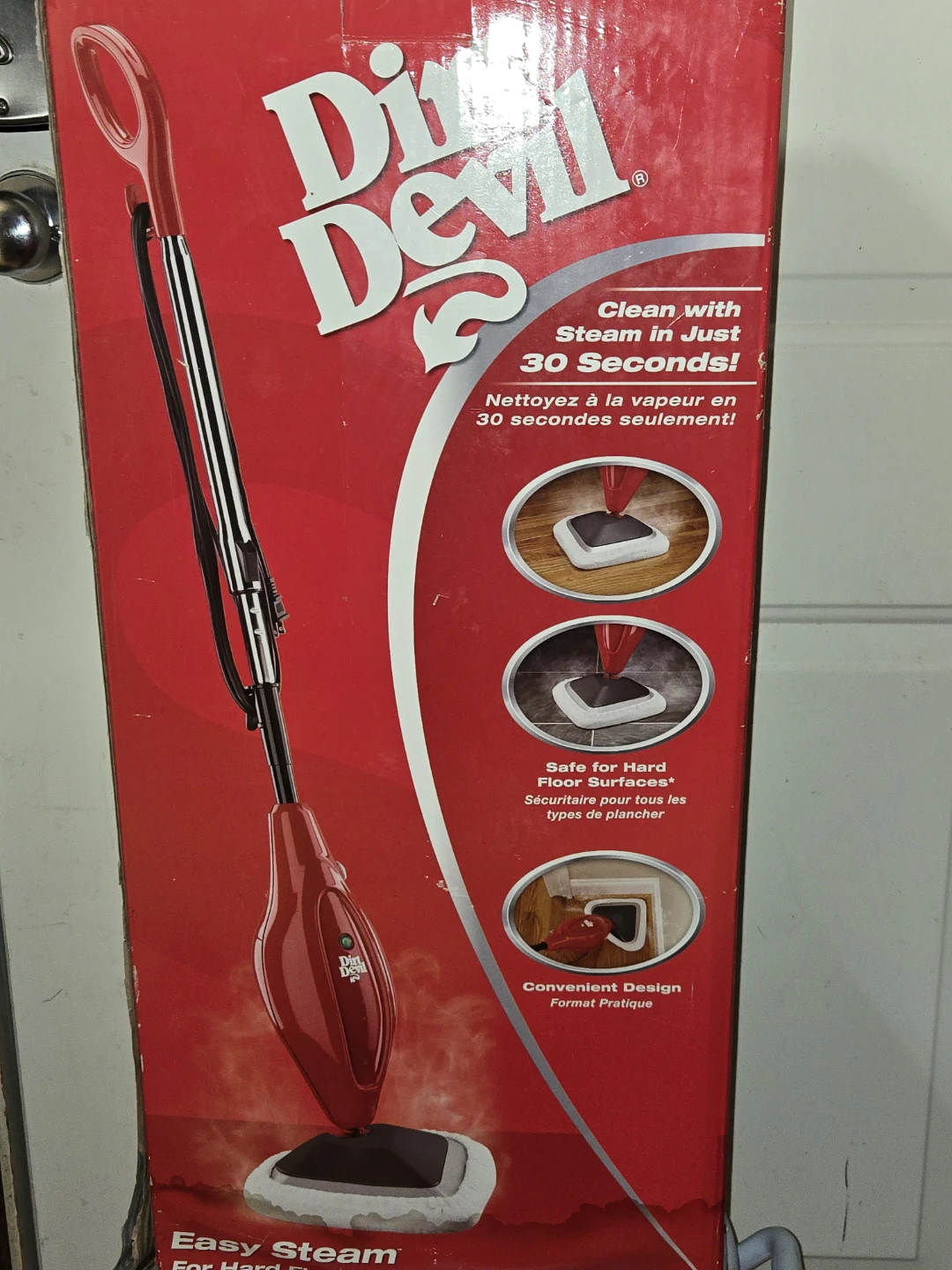 NEW! 2 x Dirt Devil Steam Mop & One more Used Identical