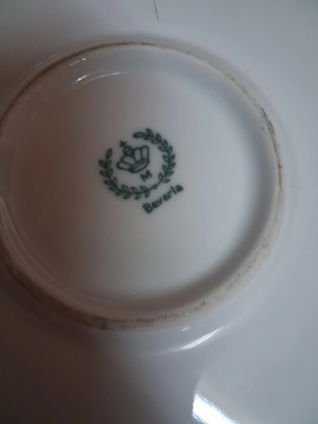 Bavaria Porcelain Serving Dish with Blue Flowers - photo 5