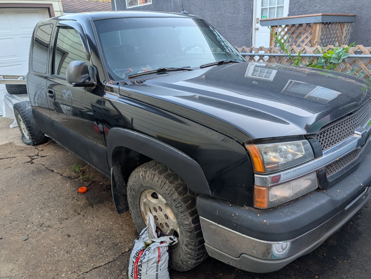 Black Chevrolet Truck