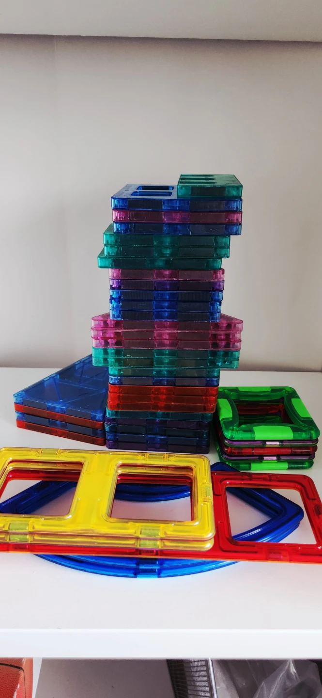 Magnetic tiles 41 tiles