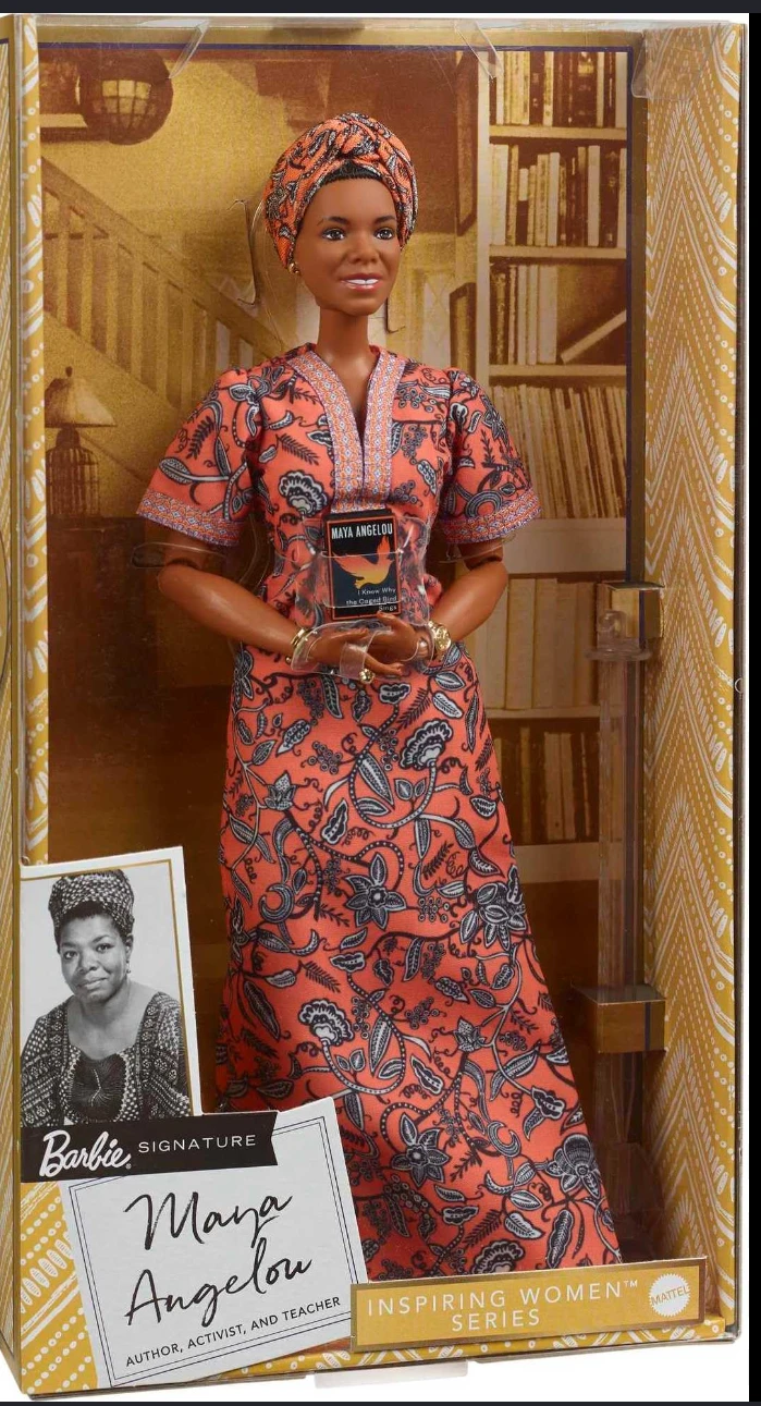 Mattel Barbie Maya Angelou Inspiring Women Doll GYH04