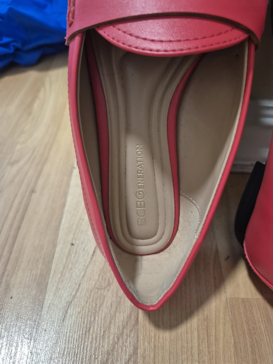 BCBGeneration Red Loafers - Size 7 (fits small) - photo 3