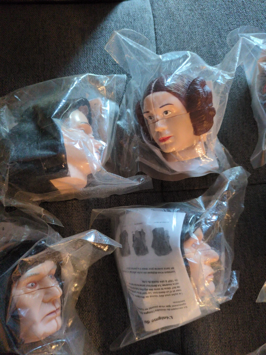 Rare Star Wars character heads lot - photo 2