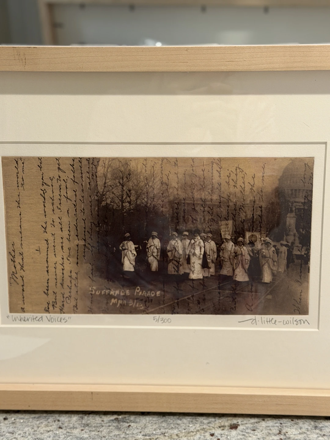 Suffrage Parade "Inherited Voices" - photo 5