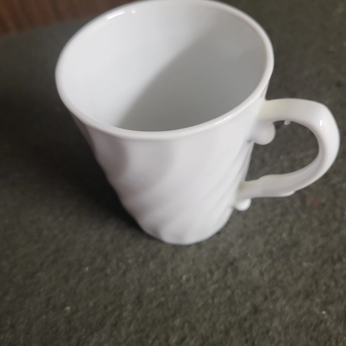 Royal White Fine Porcelain Mug