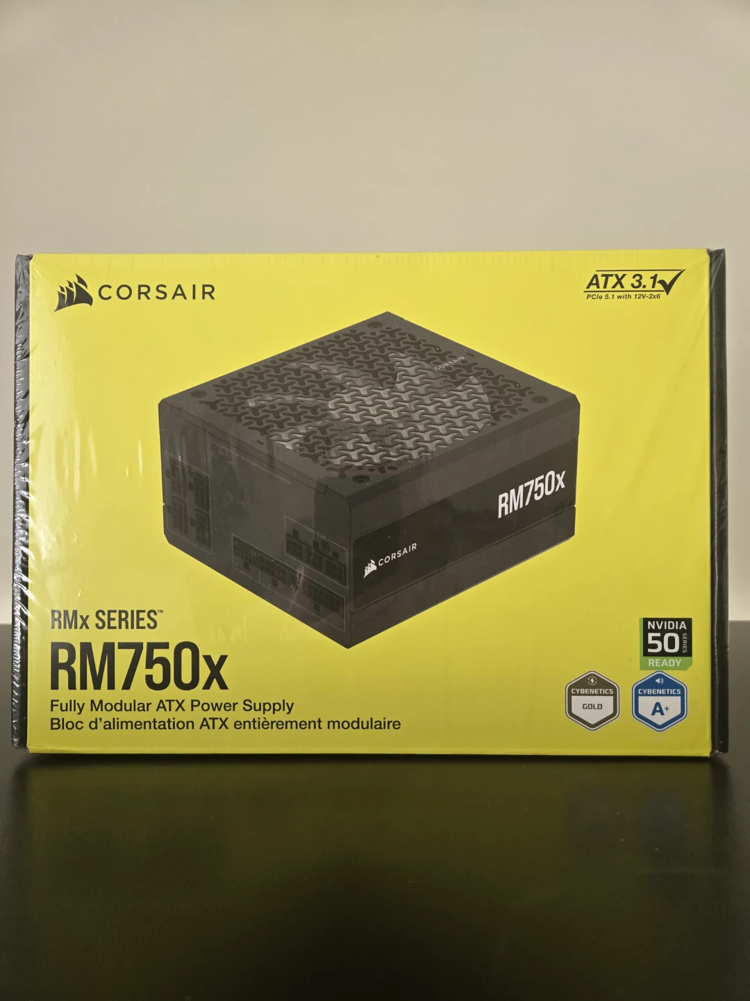 Corsair RM750x ATX 3.1 PSU - Brand New, Sealed