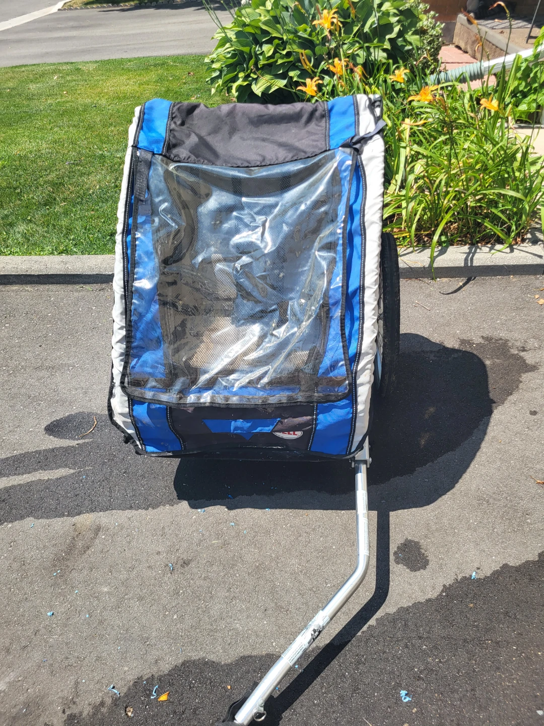 Bell Brand 2-seater Children's Bicycle Trailer - photo 3