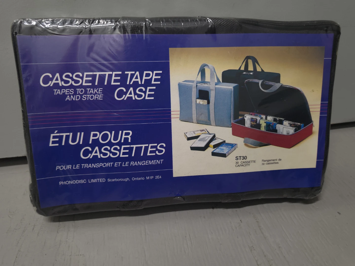 Vintage Phonodisc ST30 Cassette Case