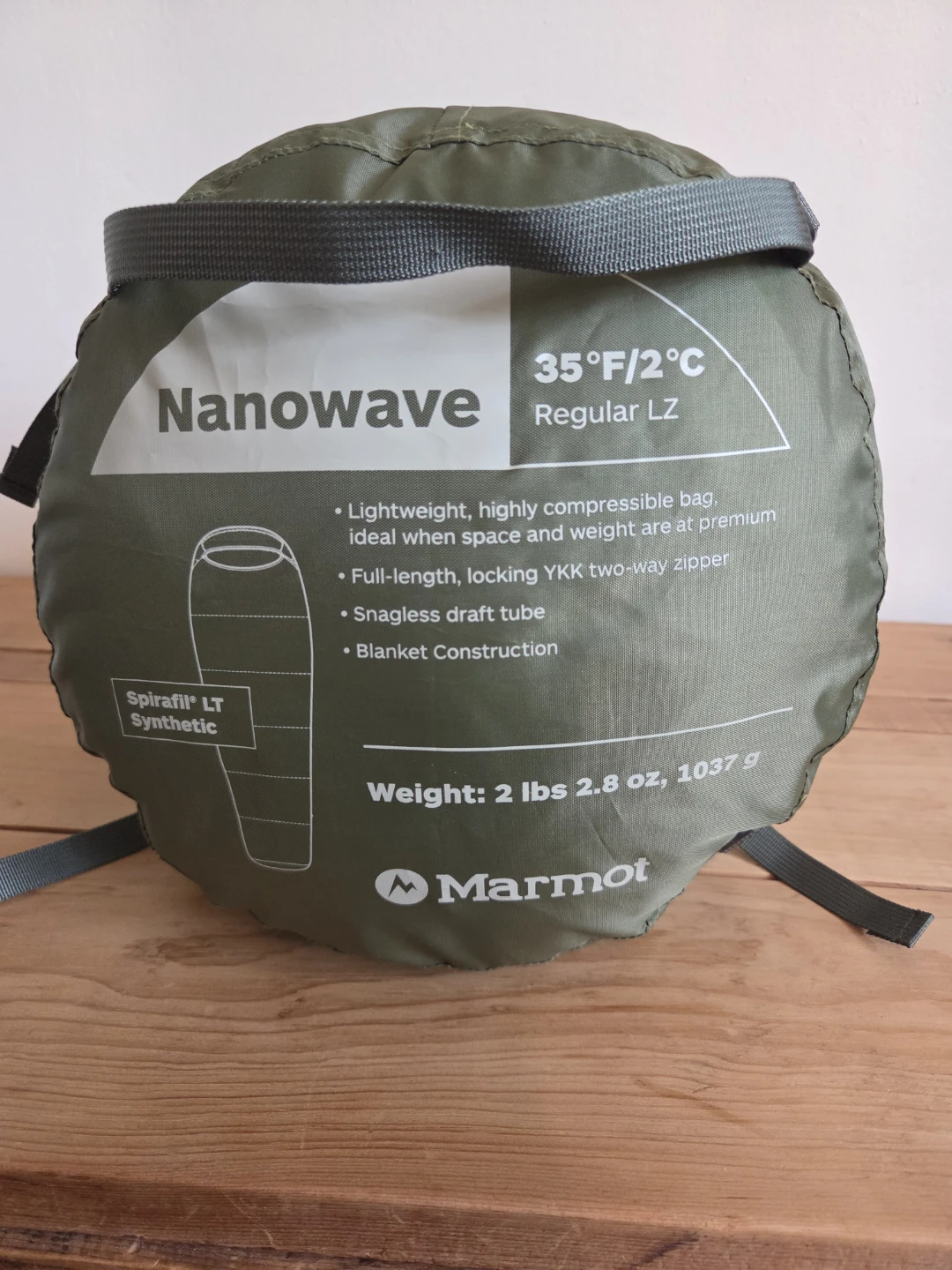 New Marmot Nanowave 35°F / 2°C Synthetic Sleeping Bag - photo 5