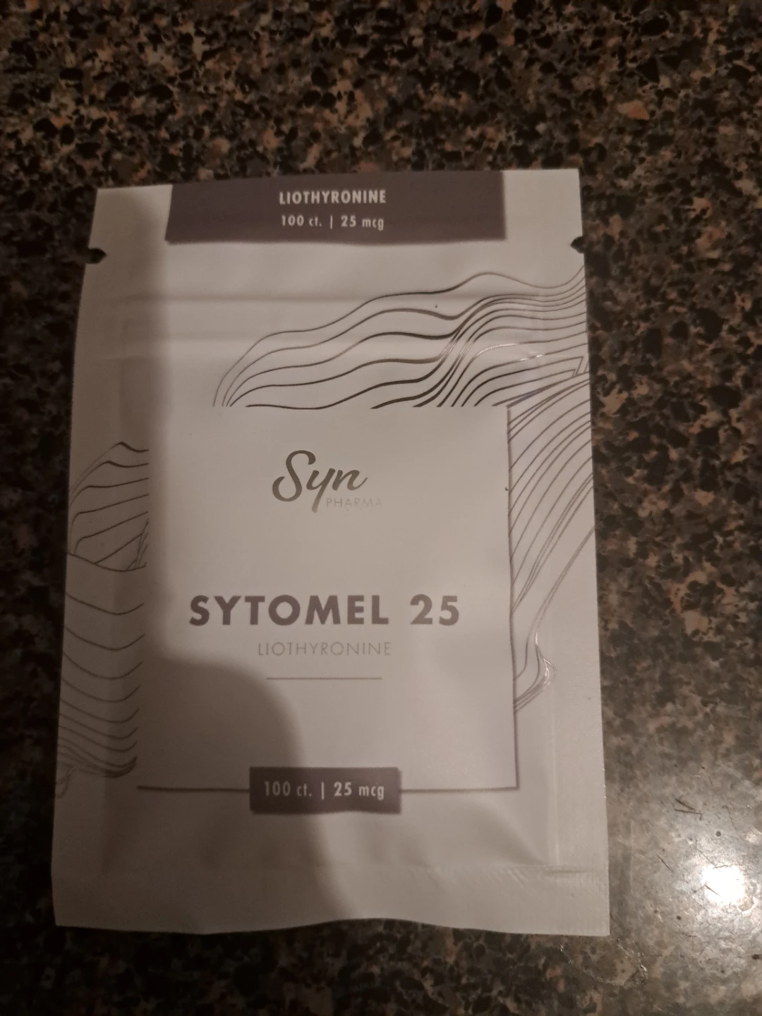 Syn Pharma Cytomel 25 Liothyronine 100 ct.