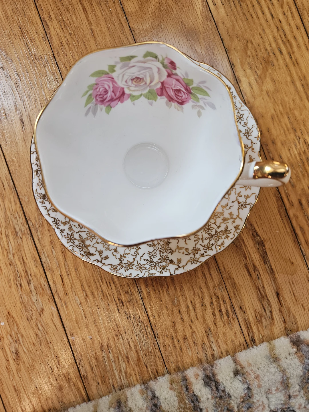 Fine Bone China Tea Cup and Saucer Set