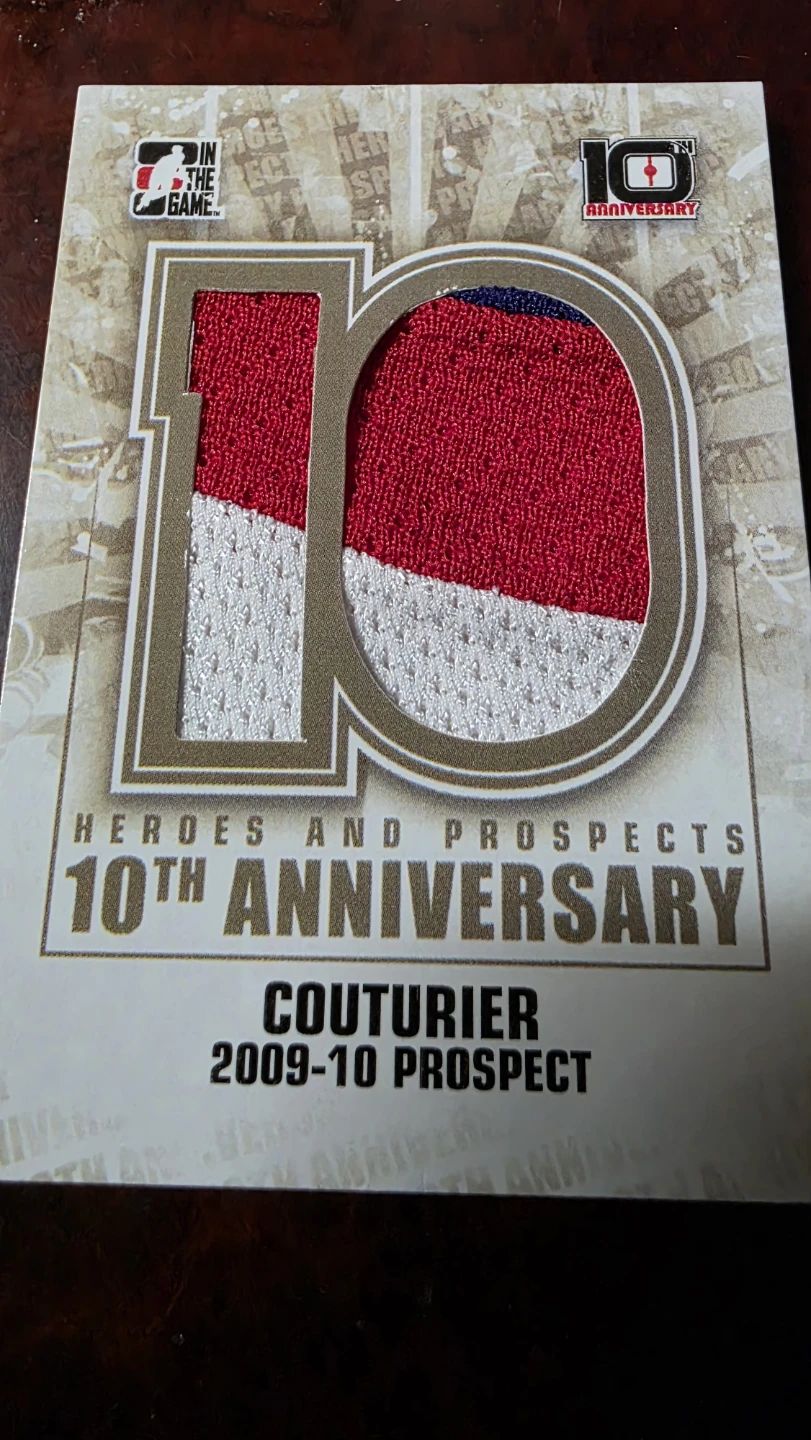 In The Game Couturier 2009-10 Prospect Card
