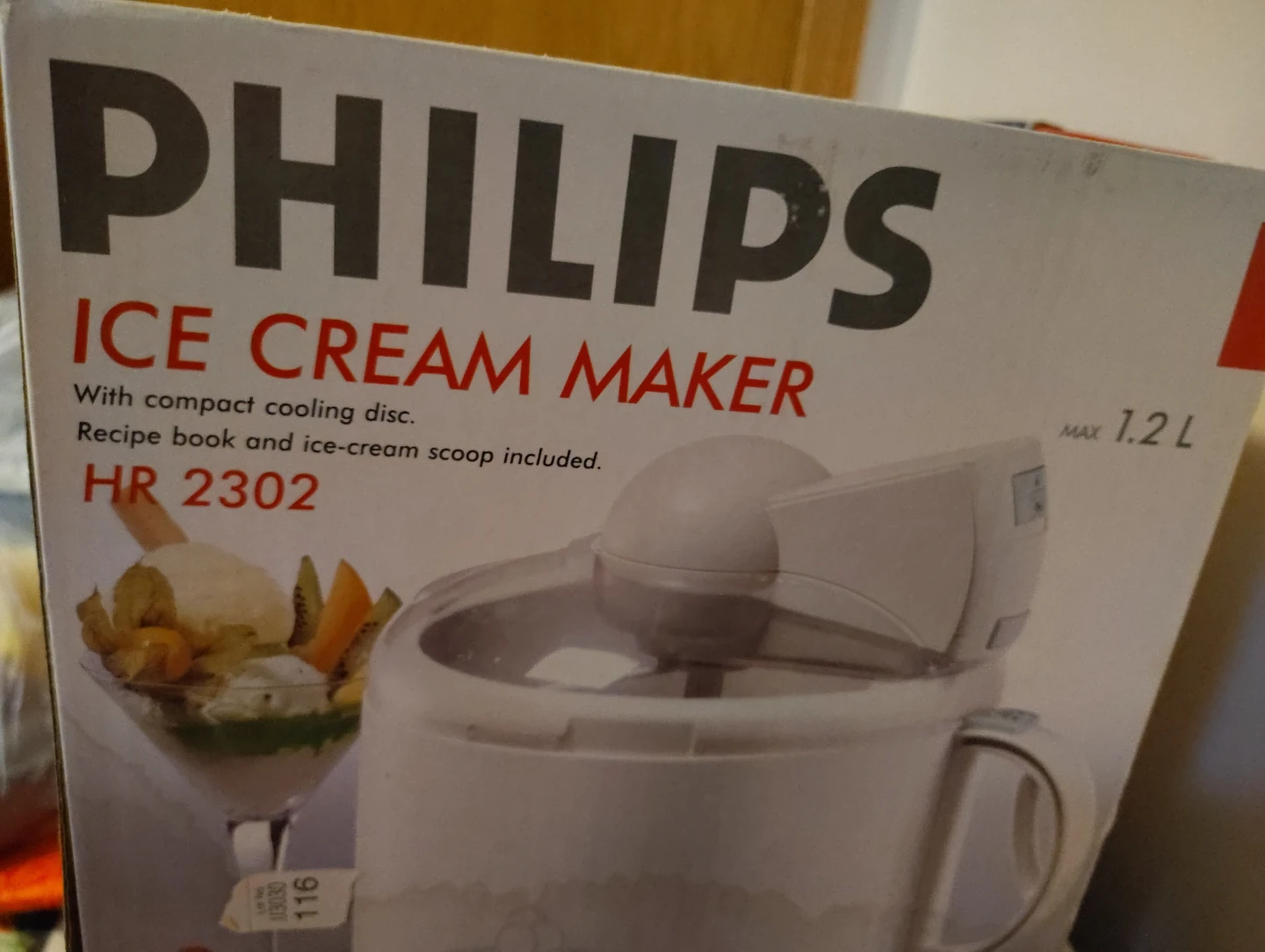 Philips HR 2302 Ice Cream Maker - photo 2