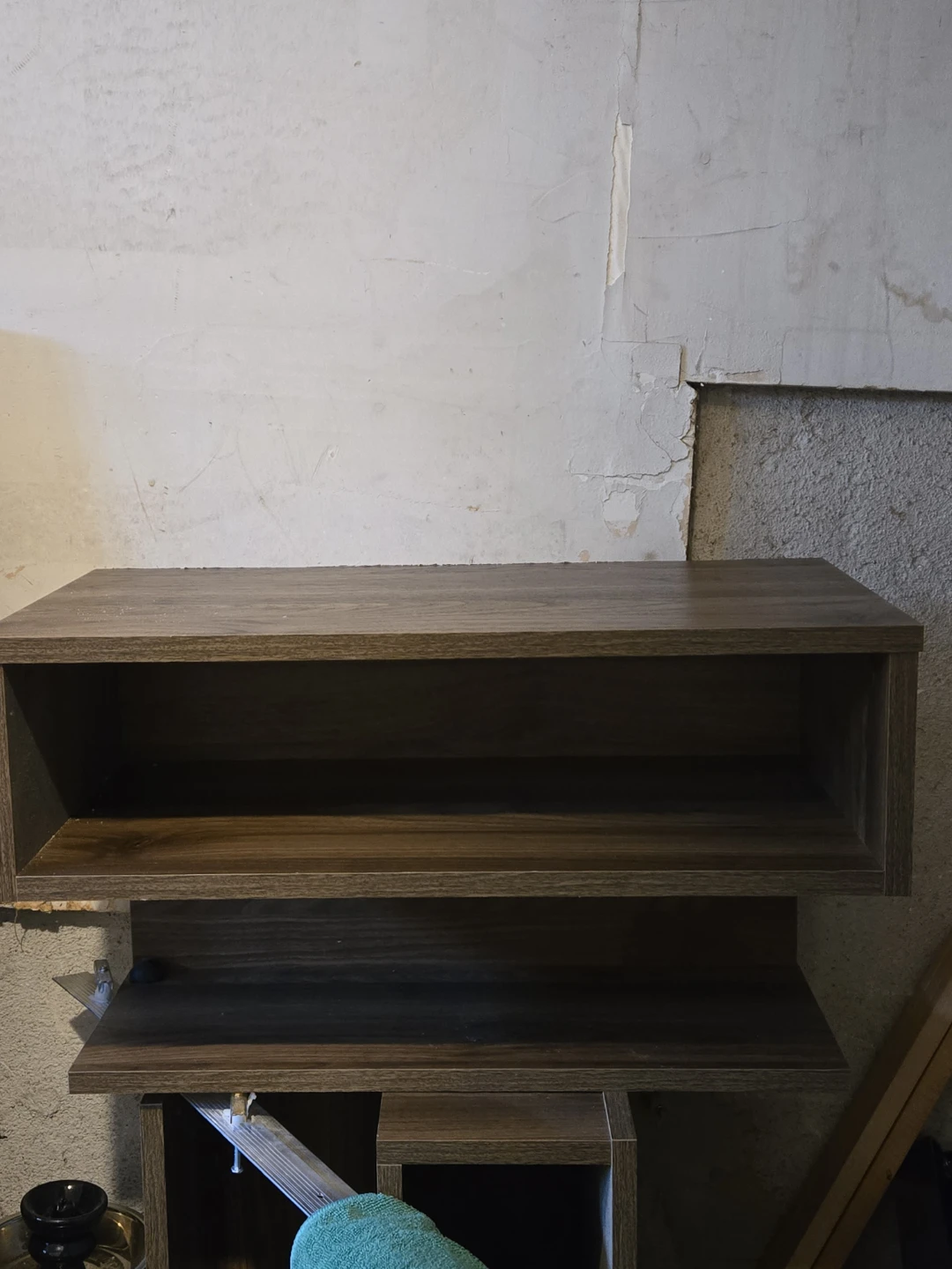 Wooden Floating Shelf Unit (×2)