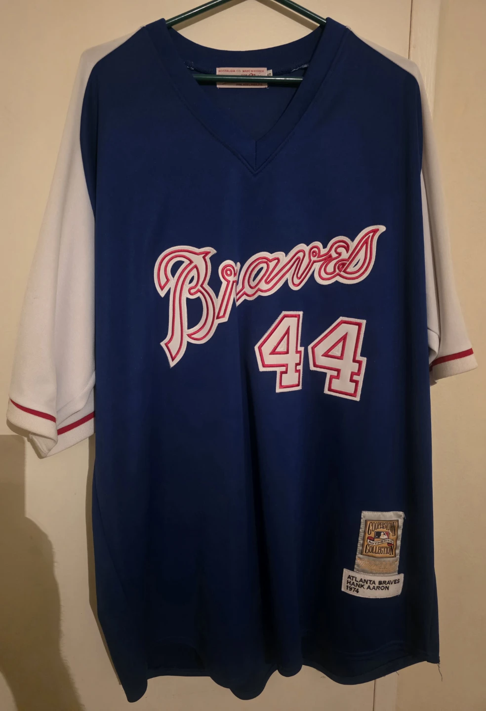 Mitchell & Ness Hank Aaron Atlanta Braves Jersey