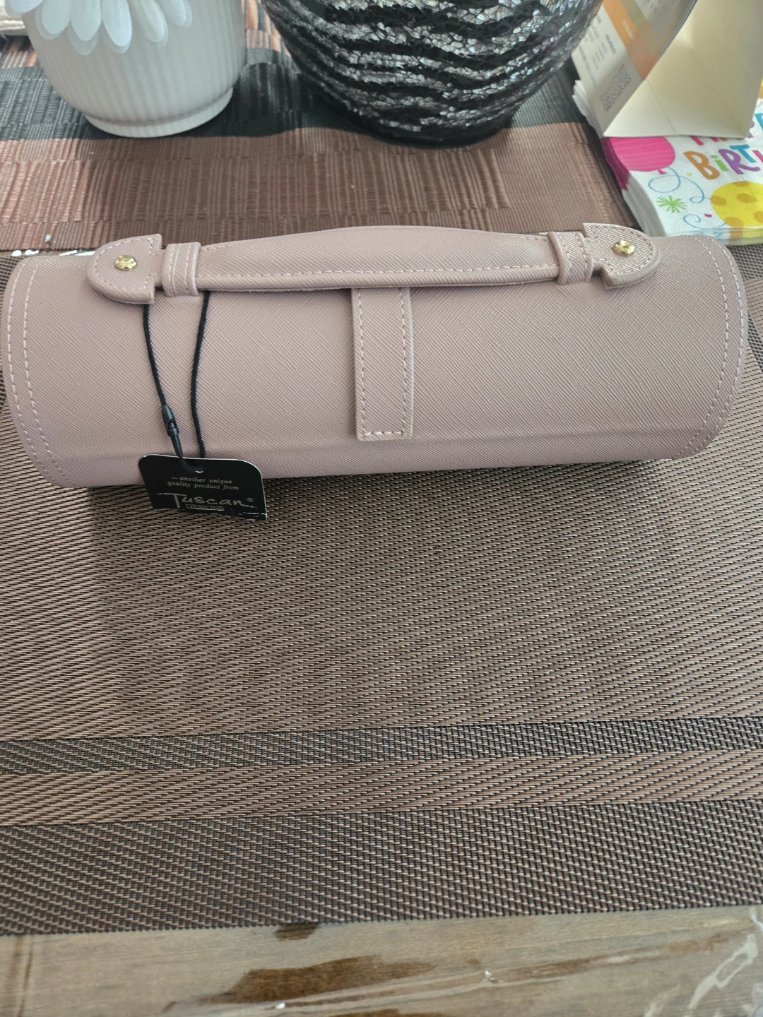 Tuscan Designs Pink Travel Jewelry Organizer Case - photo 2
