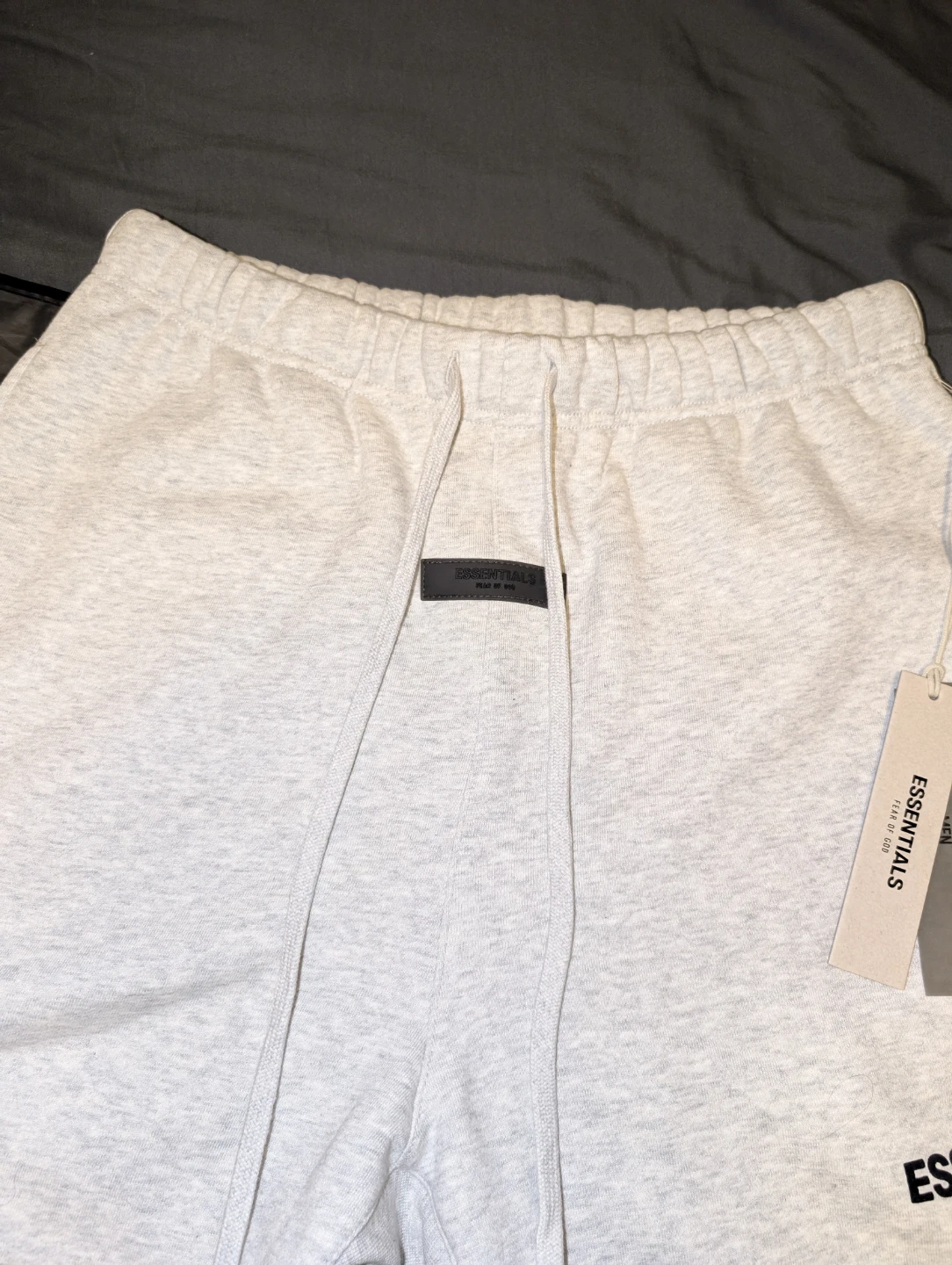 Fear of God Essentials Grey Sweat Shorts - photo 3