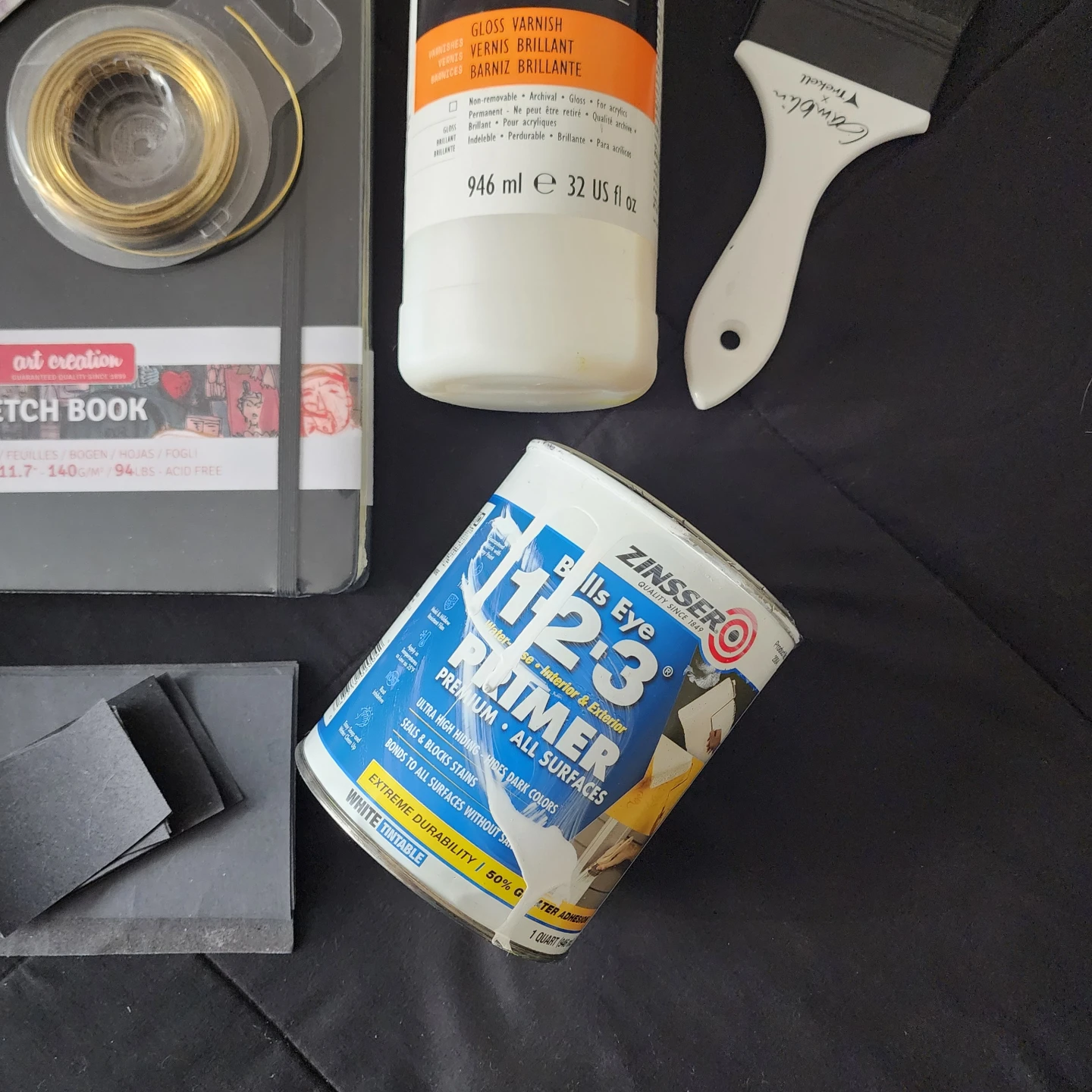 Art Bundle (Sketchbook, Primer, Varnish, etc.) - photo 5