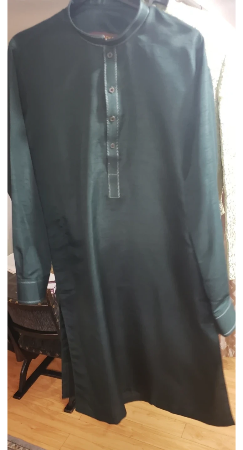 Men's Brocade Nehru Jacket and Kurta Set - photo 3