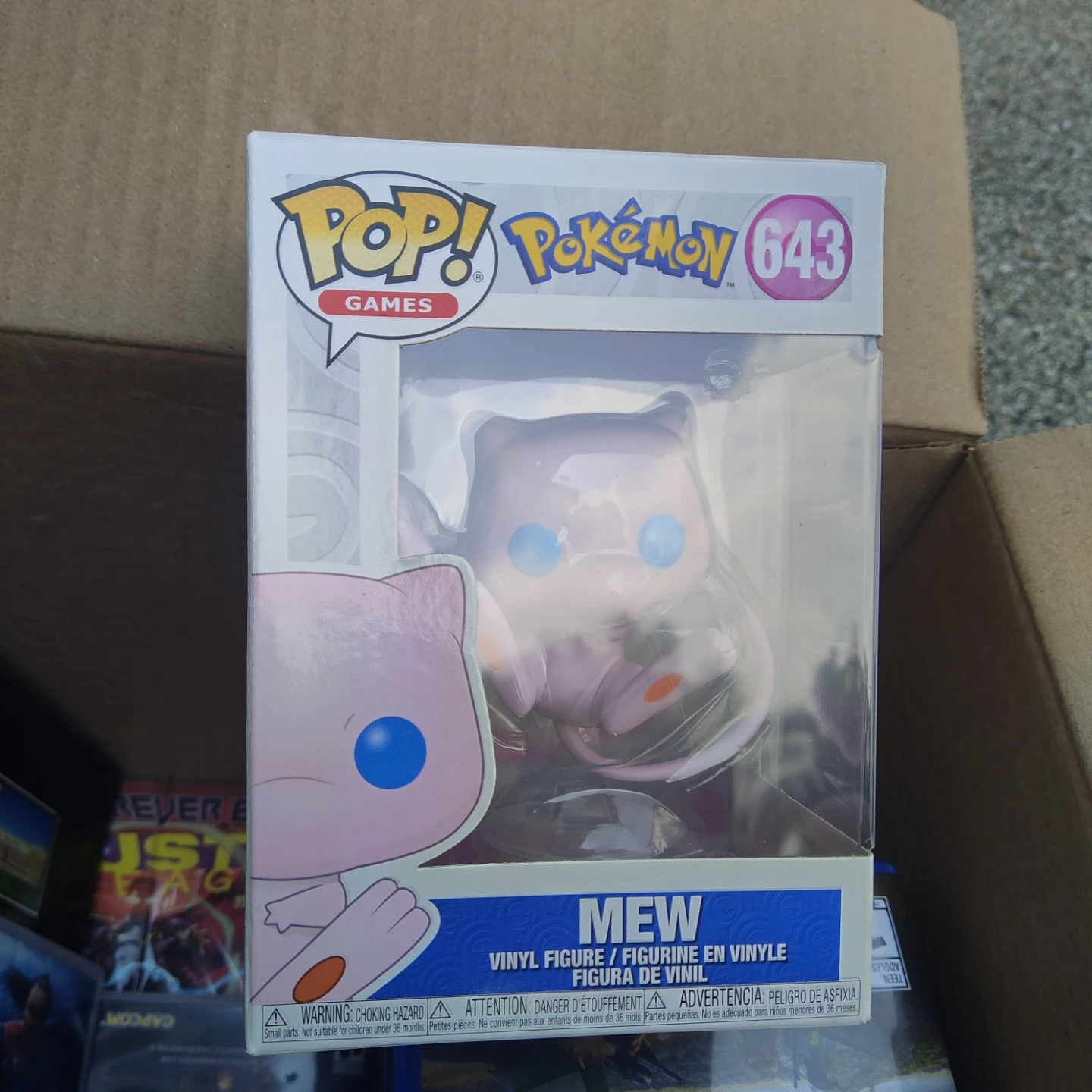 Funko Pop! Pokémon Mew #643 Vinyl Figure