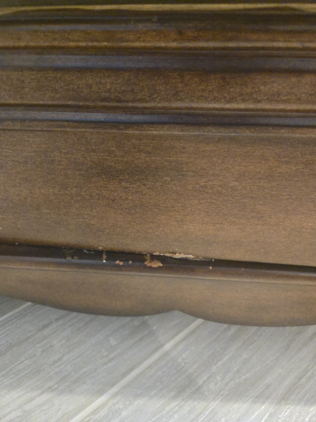 Wooden Bar Cabinet with hidden storage - photo 5