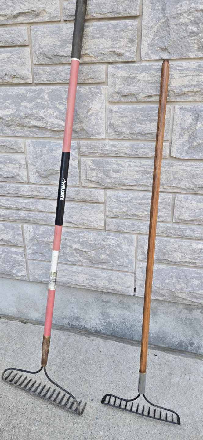 Assorted Axes, Sledgehammers, Rakes, and Forks - photo 3