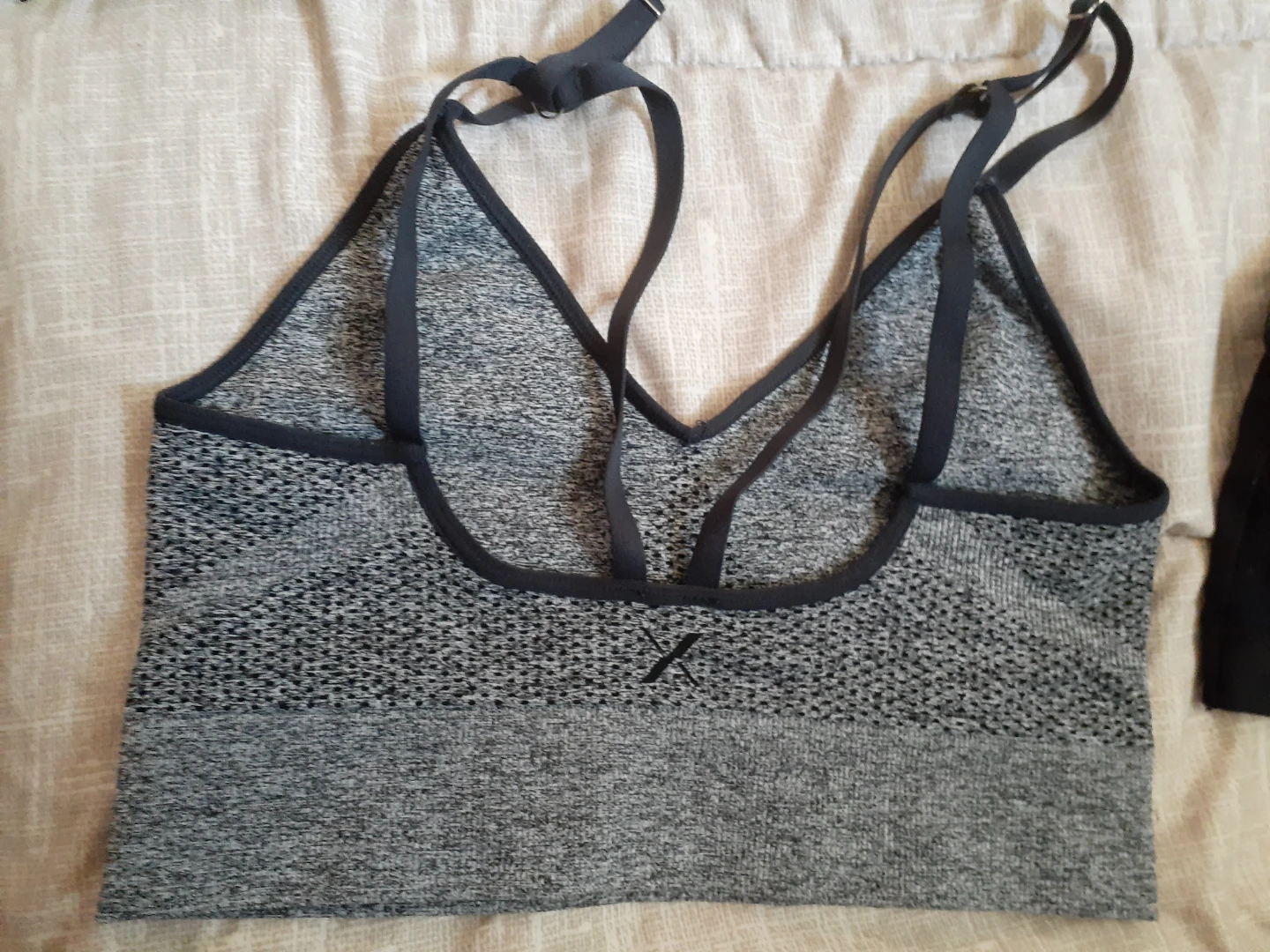 Grey Melange Sports Bra