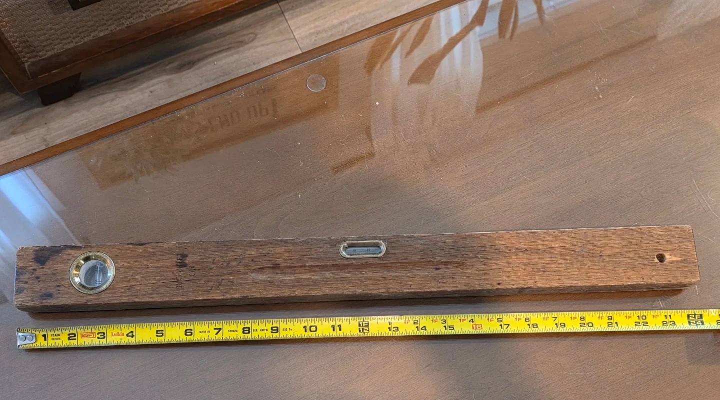 Vintage Wooden Spirit Level - photo 3