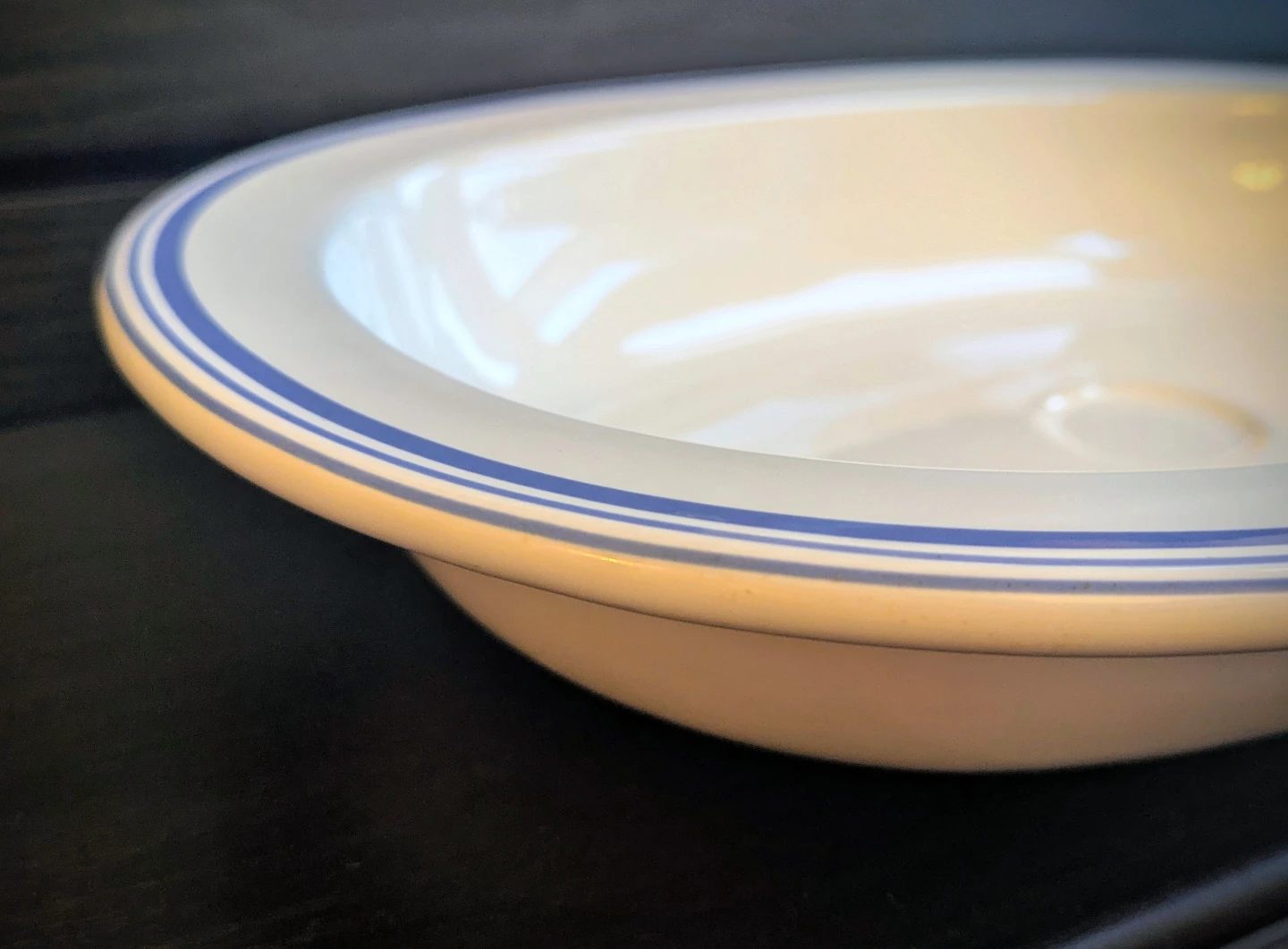 Royal Doulton "Chophouse Blue" 13" Pie / Baking Plate