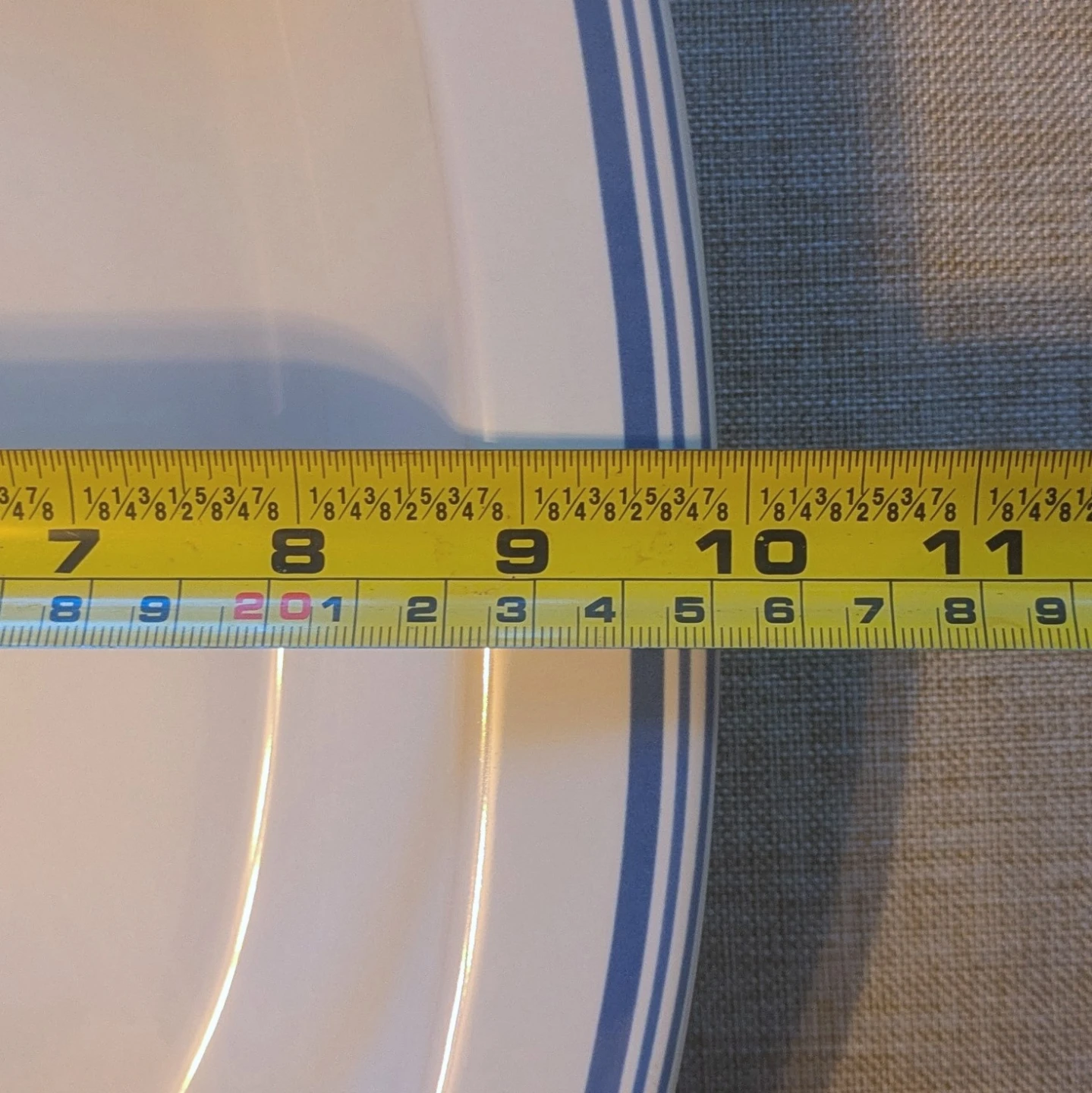 Royal Doulton "Chophouse Blue" 13" Pie / Baking Plate - photo 5