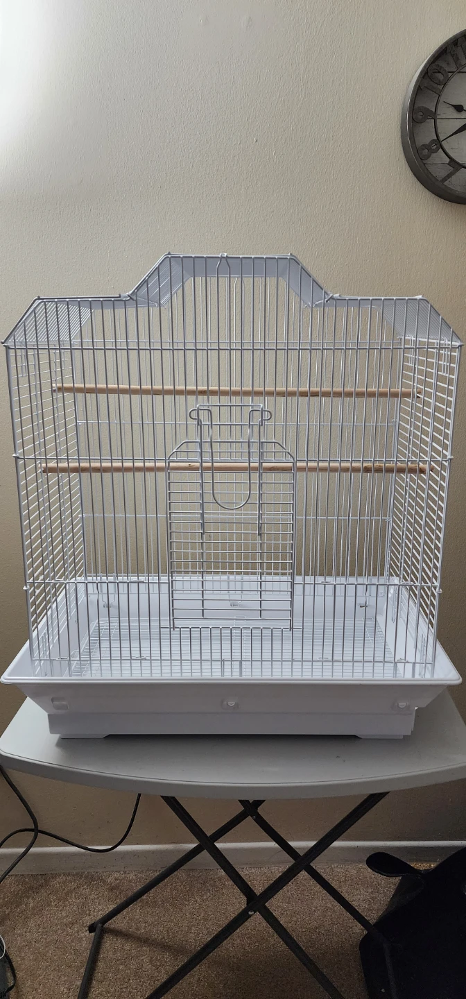 All Living Things® Easy-Clean Pet Bird Cage for Small Birds