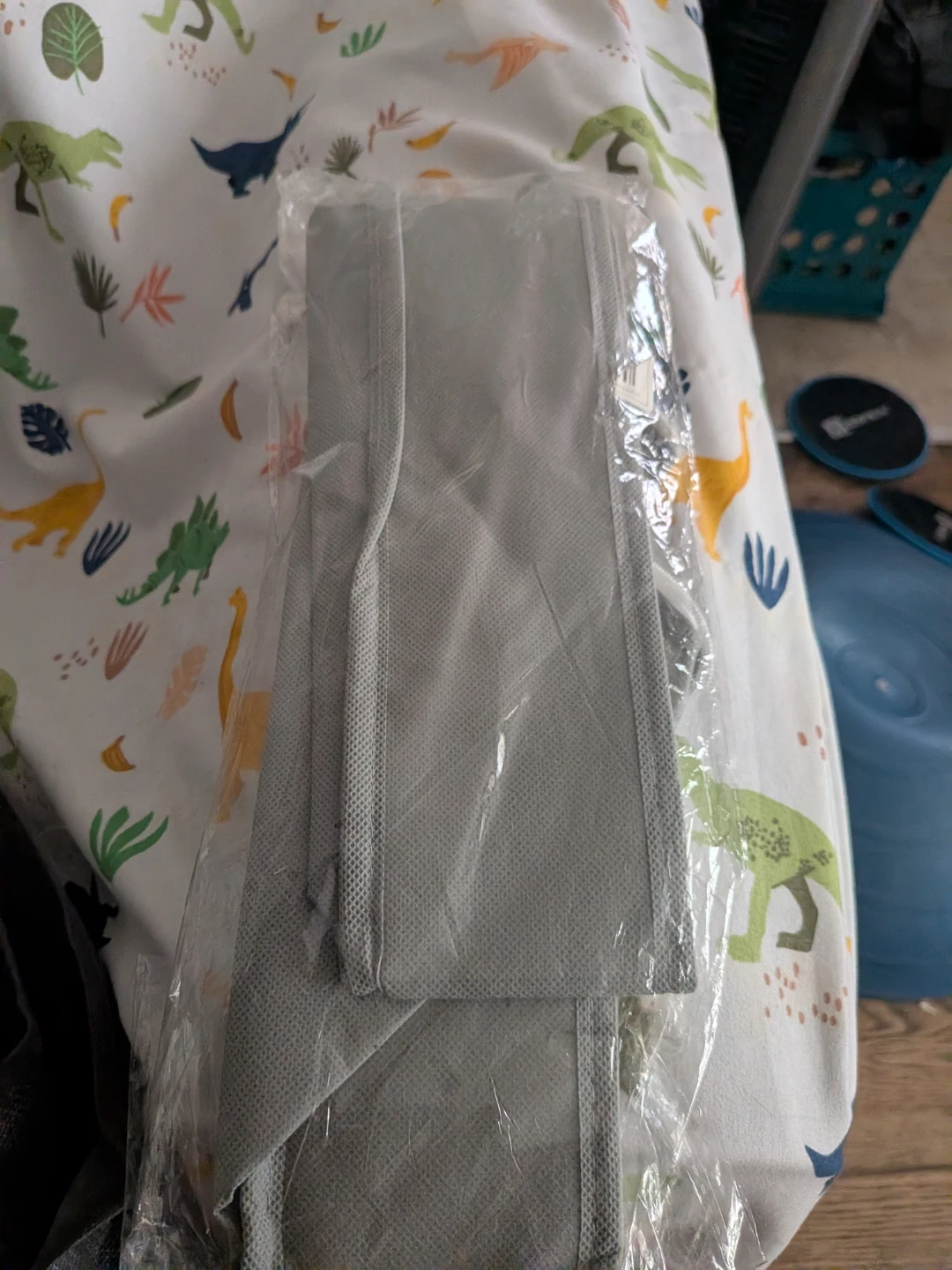 Gray Fabric Hanging Organizer with Pockets - photo 2
