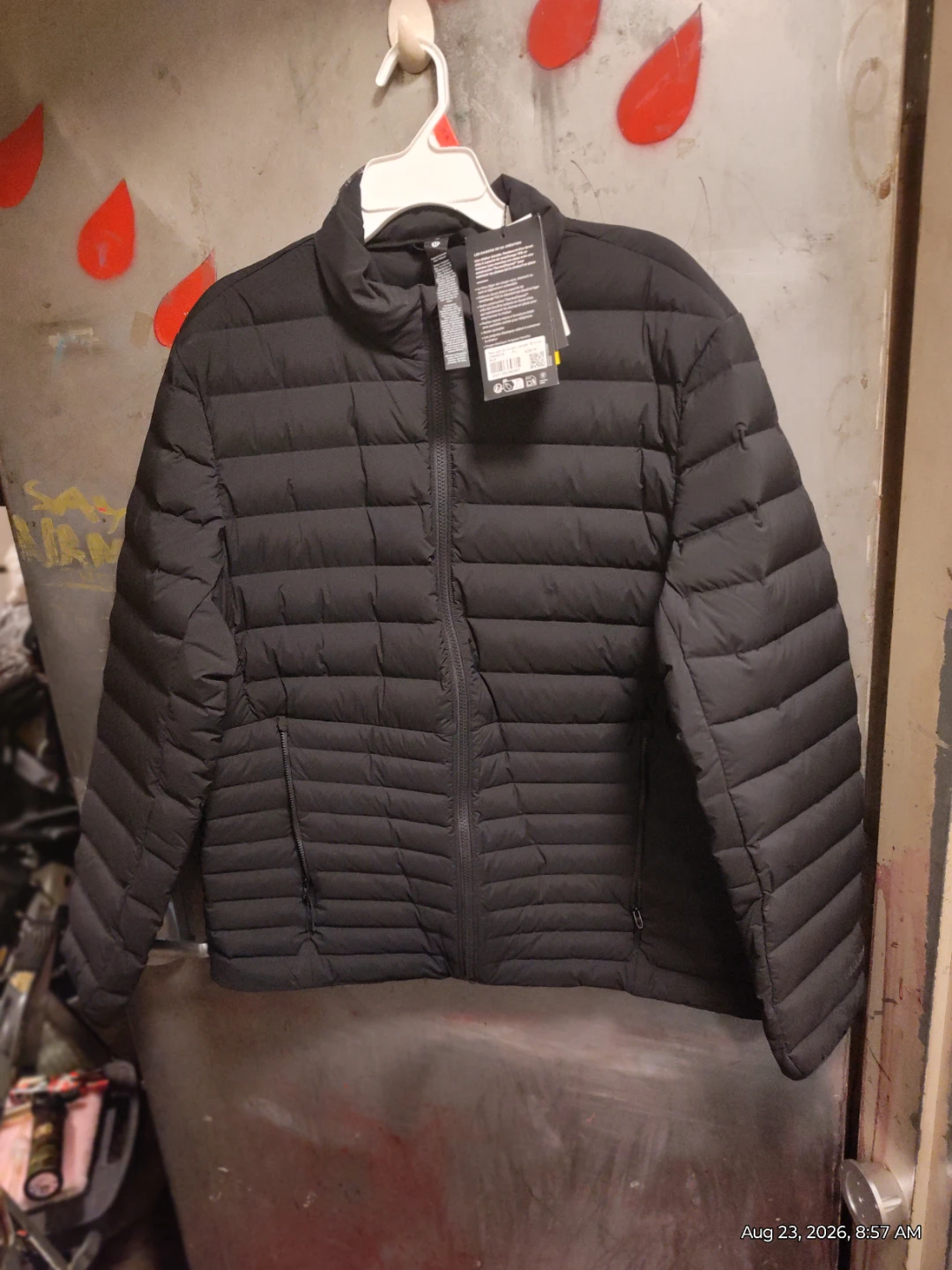 Lululemon Navigation Down Jacket Evolve XL Black