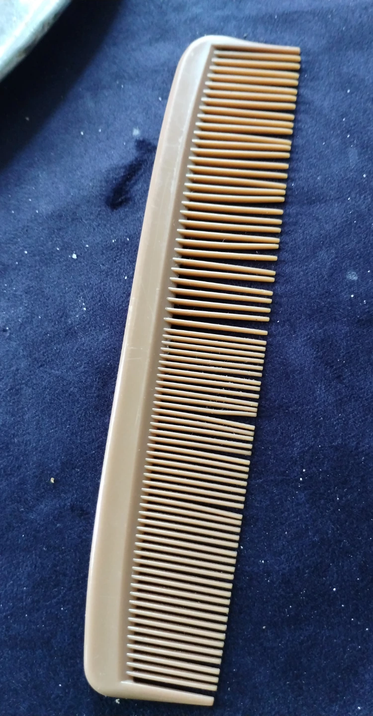 Brown Plastic Comb