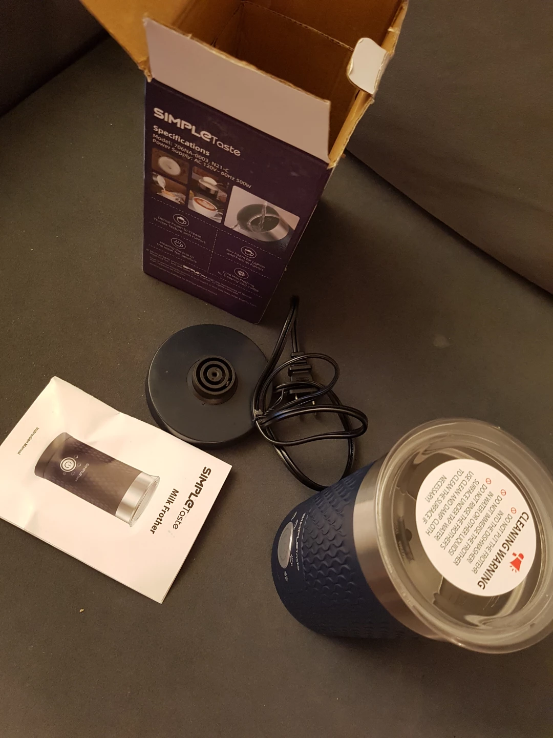 Brand new SIMPLEtaste Milk Frother