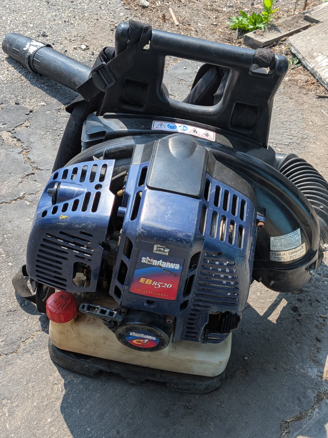 Shindaiwa EB8520 Professional Backpack Blower