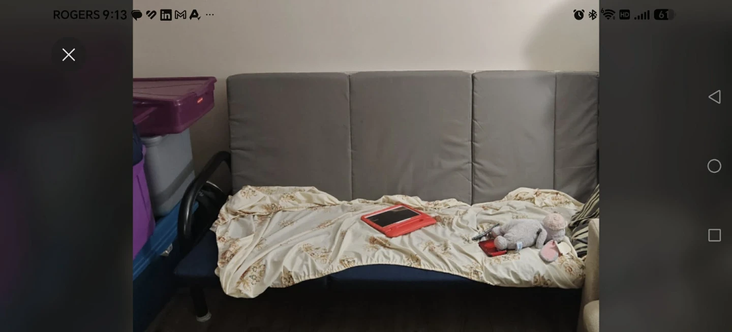 Black Metal Daybed Frame - photo 2