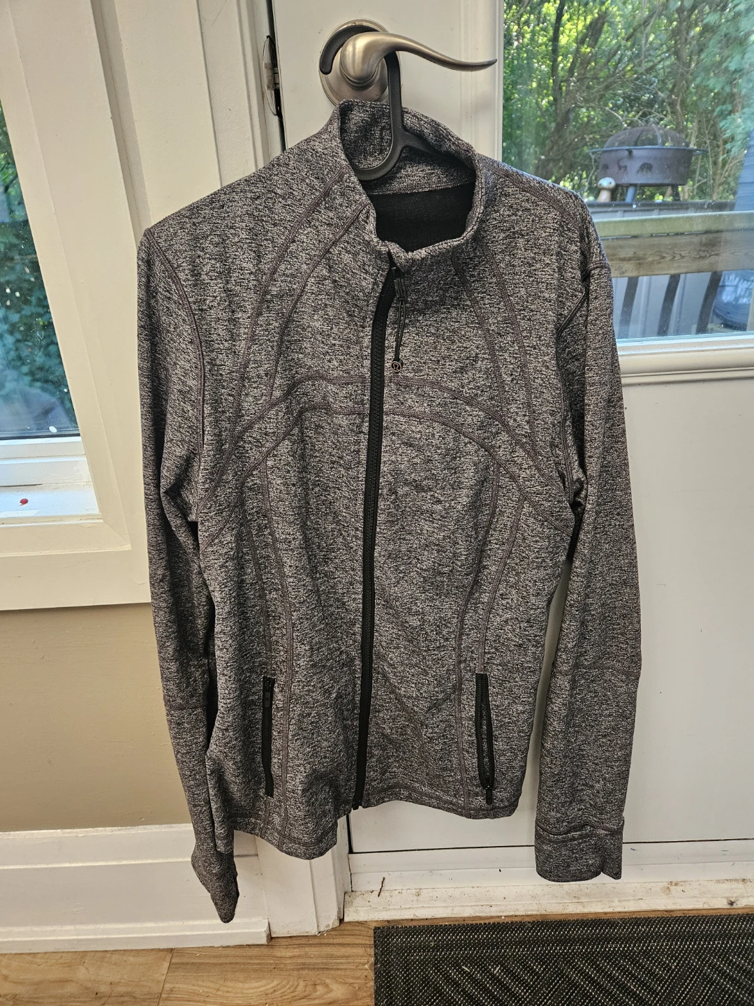 Grey Lululemon sweater size 14