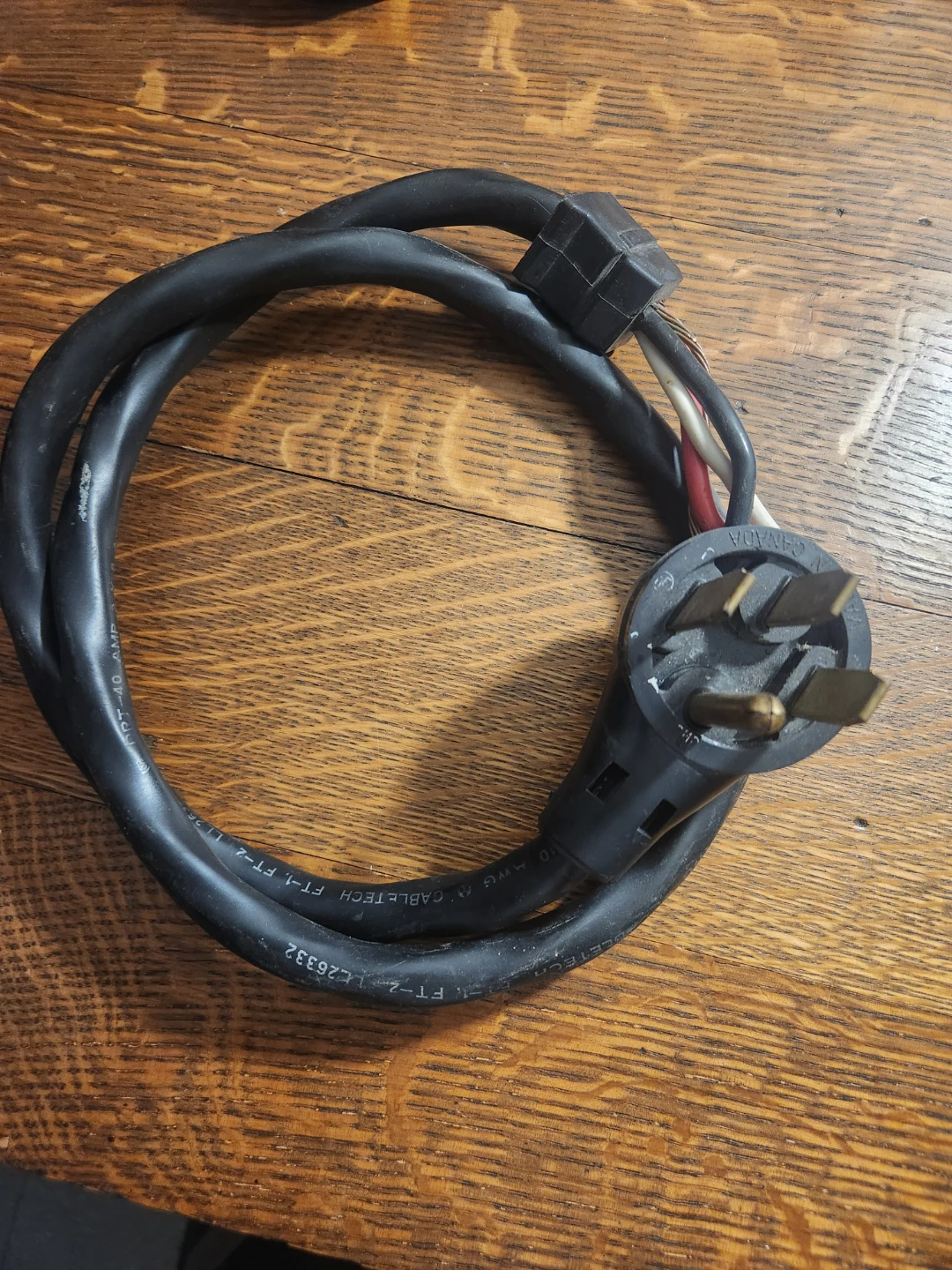 Cable Tech 40 AMP stove cord 4-prong power cord - photo 2