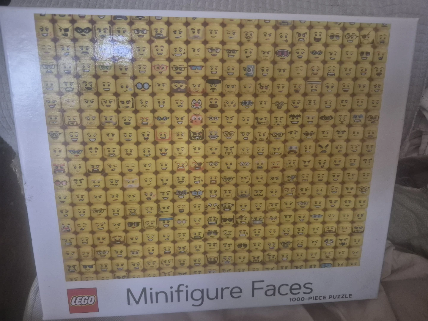 LEGO Minifigure Faces 1000-Piece Puzzle