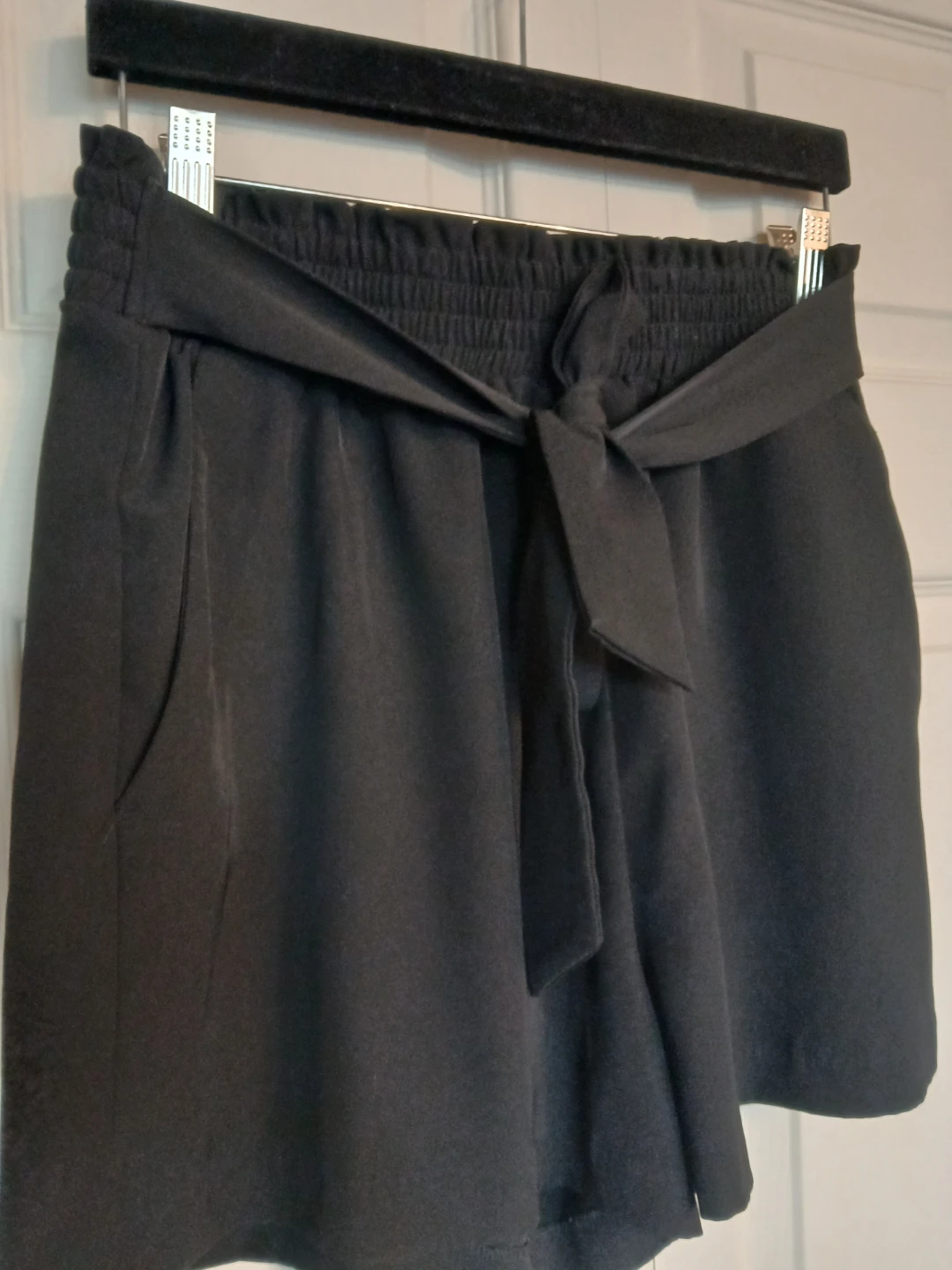DYNAMITE black shorts with belt, size large (L) - photo 3