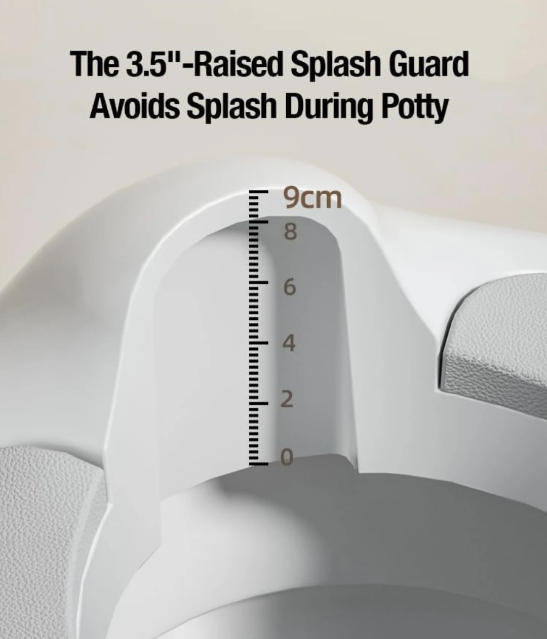 PandaaEar Children's Toilet Seat with Handles and Splash Guard - photo 4