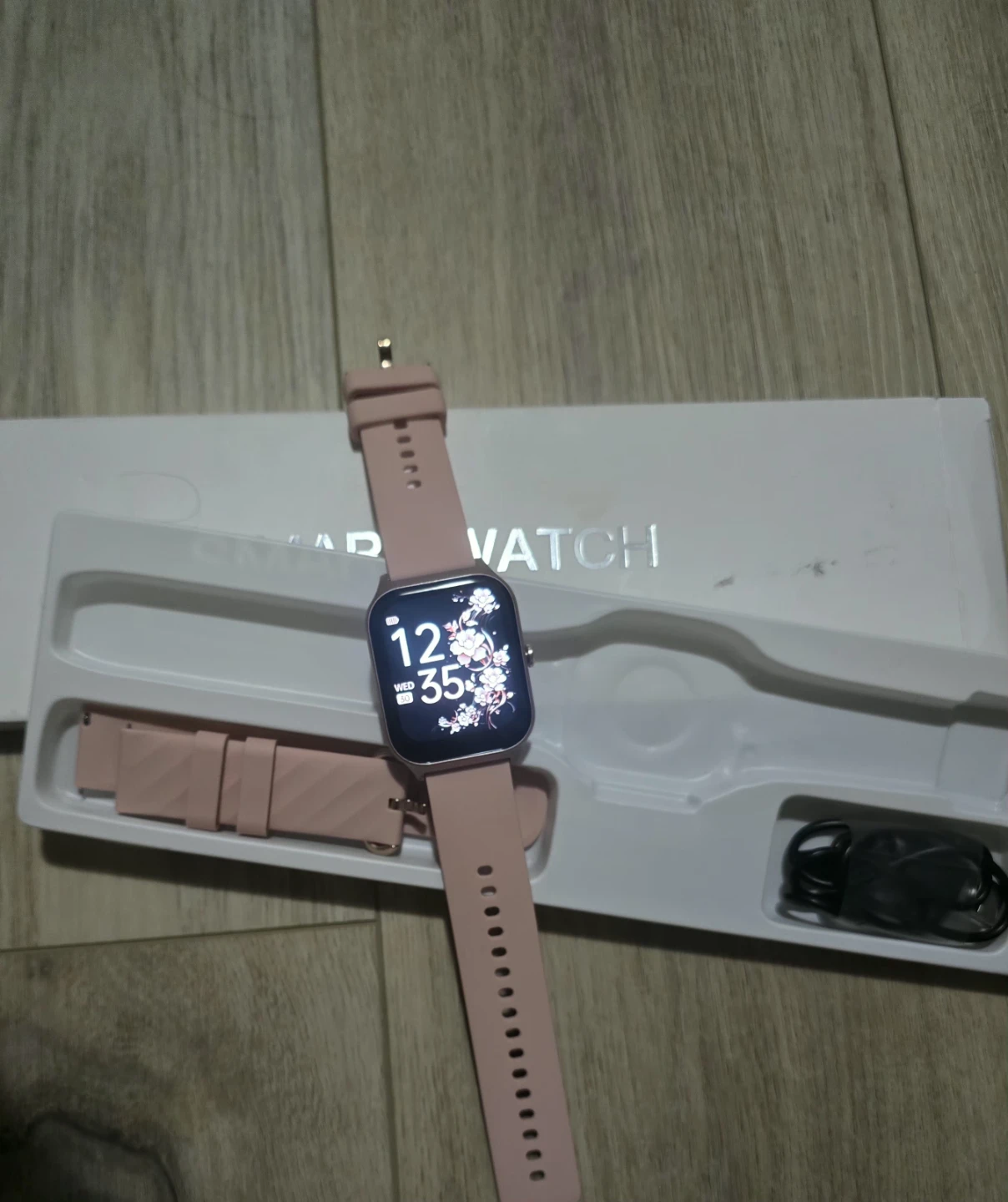 Pink Smart Watch Fitness Tracker - photo 2